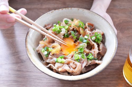 しょうがはちみつ漬 豚丼